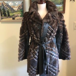 Vintage pieced Mink Jacket.